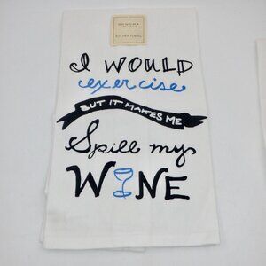 Sonoma Wine Bar or Kitchen Towel Pair (2) NWT